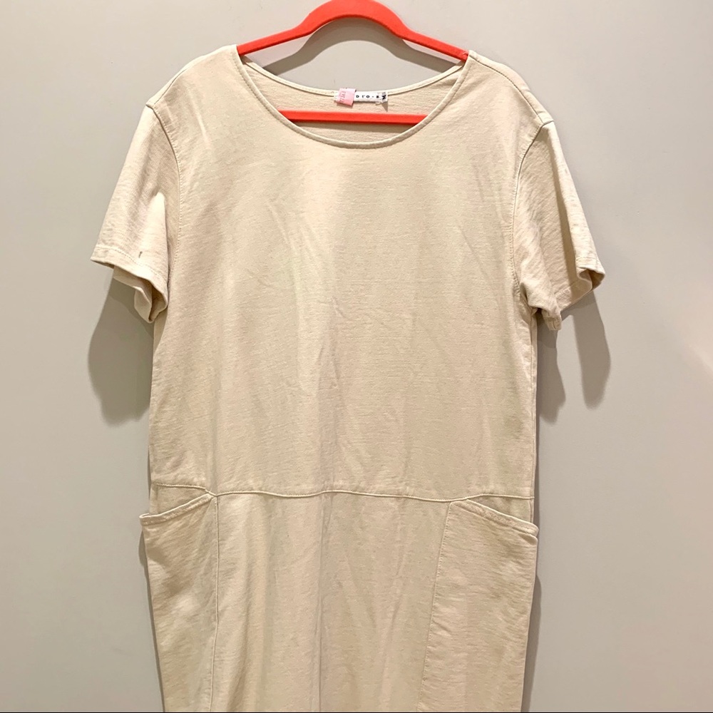 Studio B Long Oversize Crew Neck Dress Size M